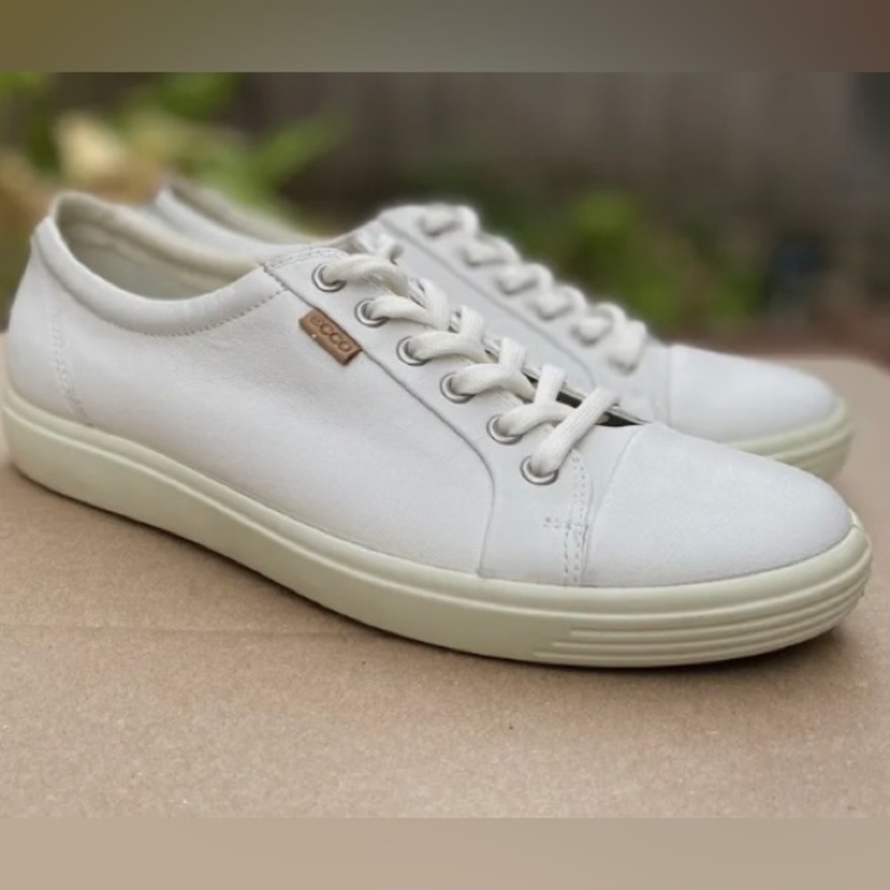 Ecco soft 7 sneakers white size 41 extra width